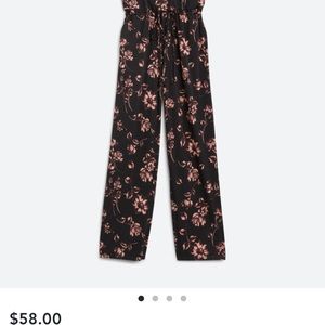 Floral jumpsuit